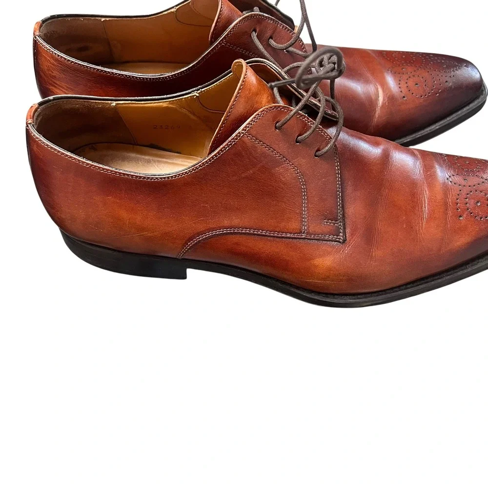 Magnanni derby shoes